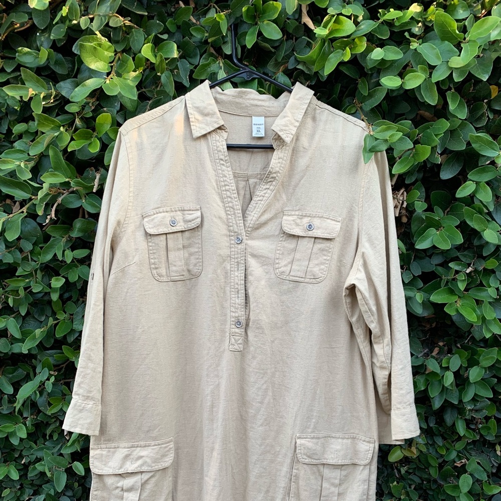 Old Navy linen dress NWOT XL